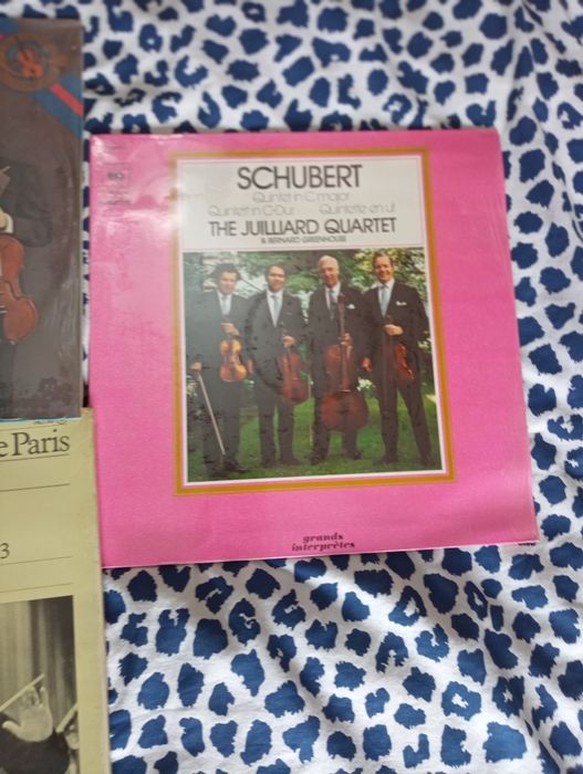 5 discos de vinil musica clássica 	Selo 	CBS Records Masterworks