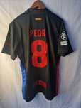 T-shirt FC Barcelona koszulka wyjazdowa czarna Pedri 8 rozmiarL 24/25