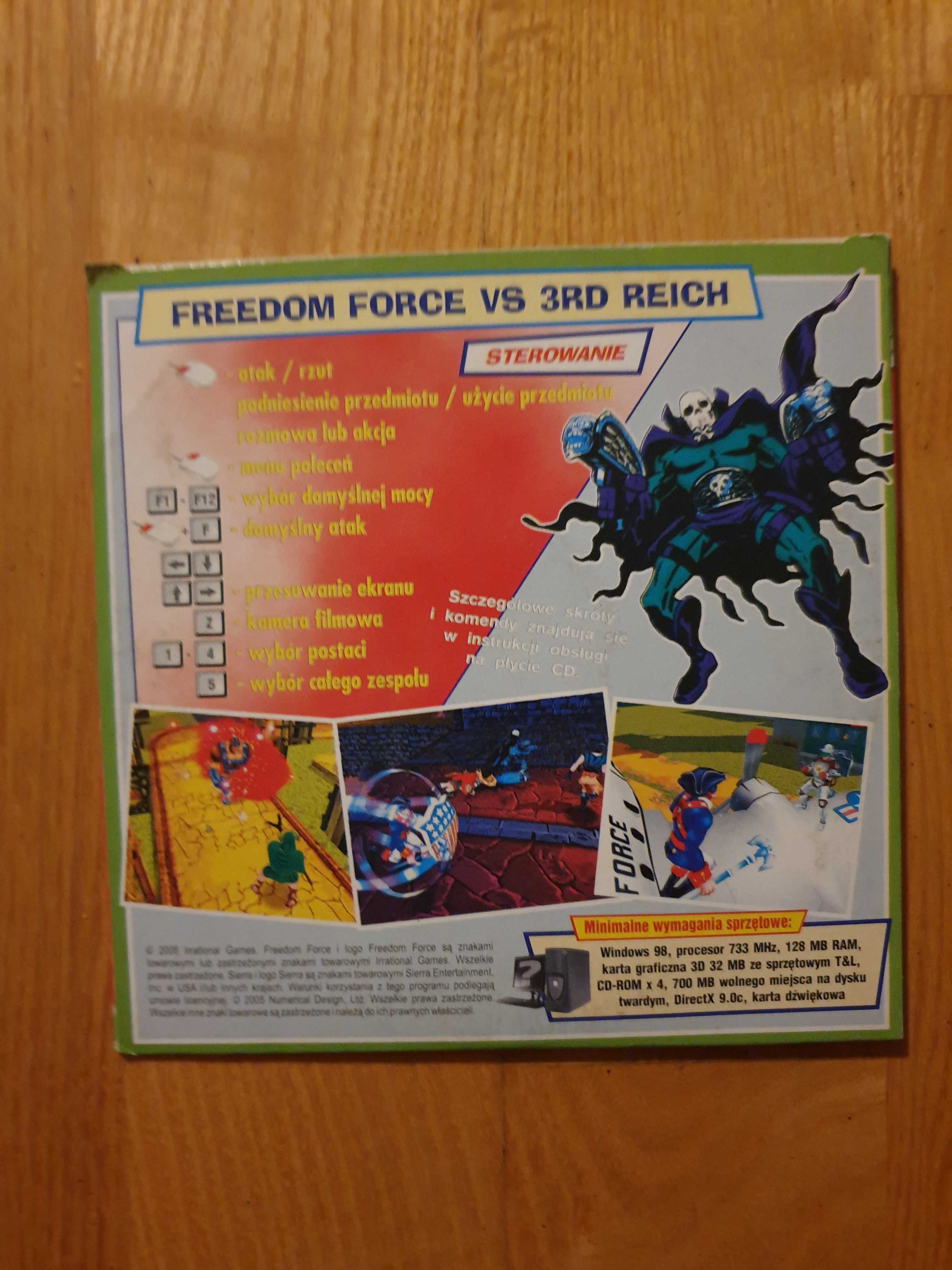 Gra PC Freedom Force vs. The 3rd Reich Cyber Mycha