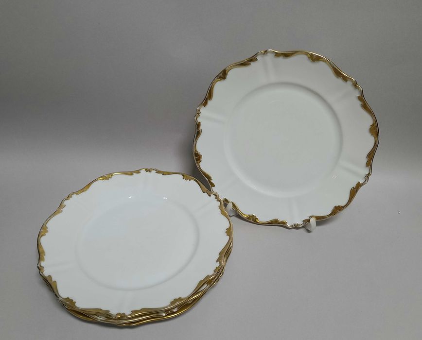 Talerzyki śniadaniowe, 4 sztuki, Żary Sorau