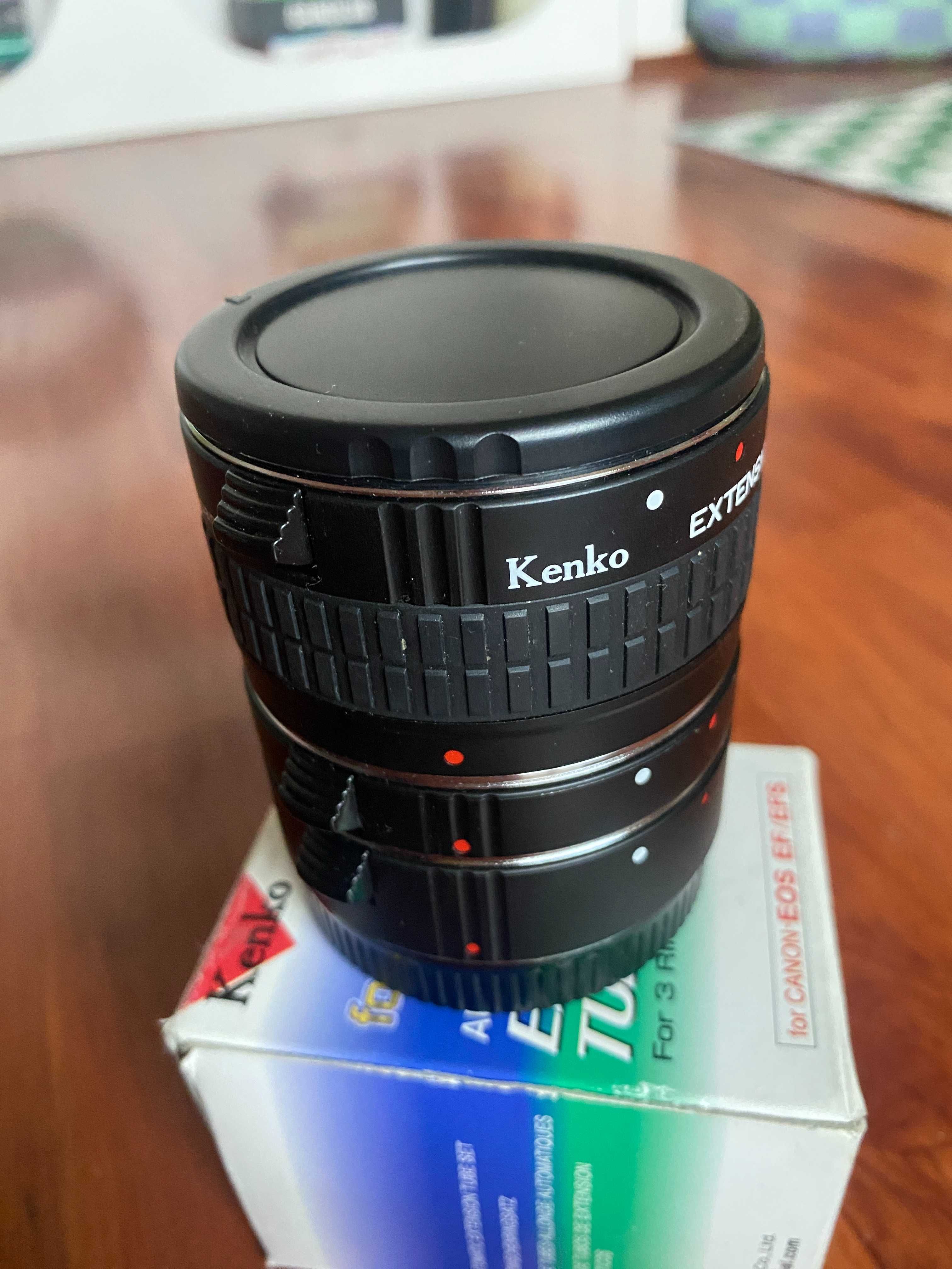 Kenko DG Auto Extension Tube Set zestaw 3 pierścieni Canon EF
