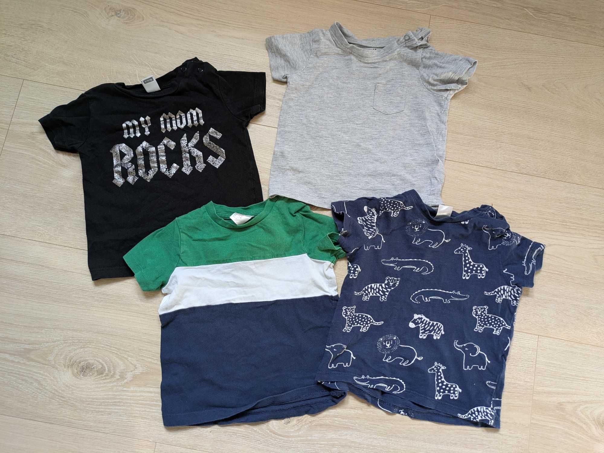 Koszulki dziecięce T-shirt r. 74, H&M