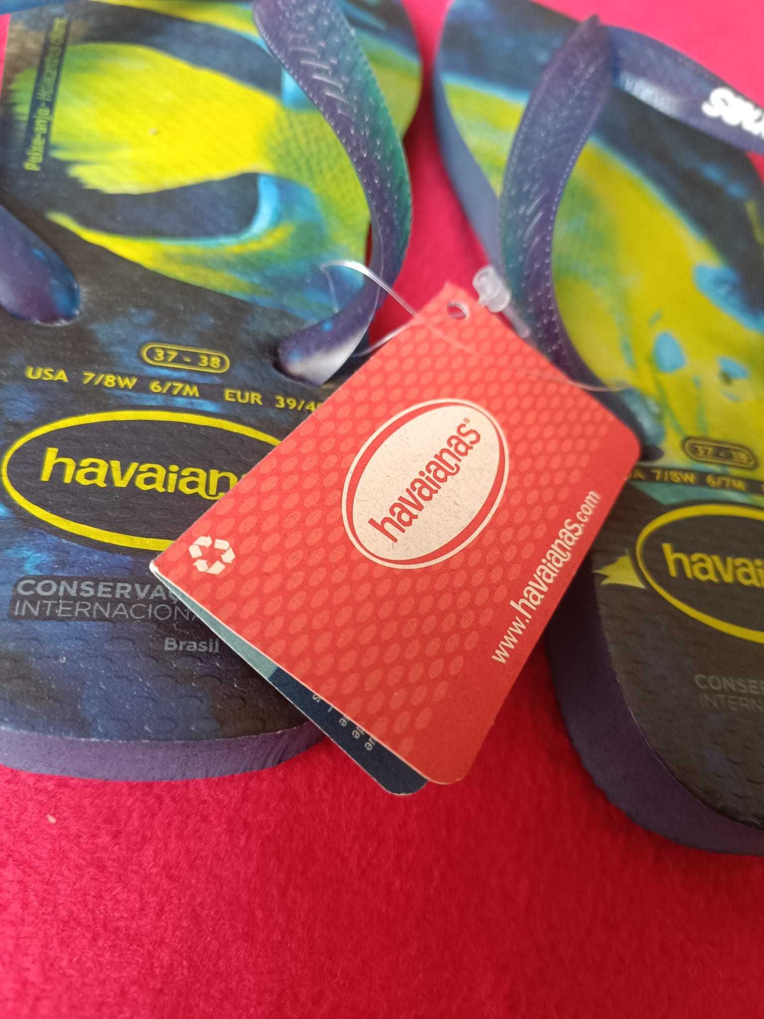 Havaianas Especial Coleção Conservação Internacional Eur - 39/40