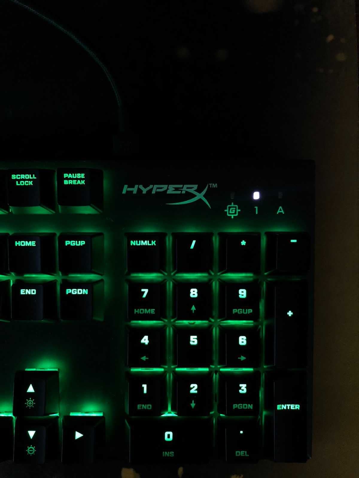 Продам клавиатуру HyperX Alloy FPS RGB Kailh Speed Silver