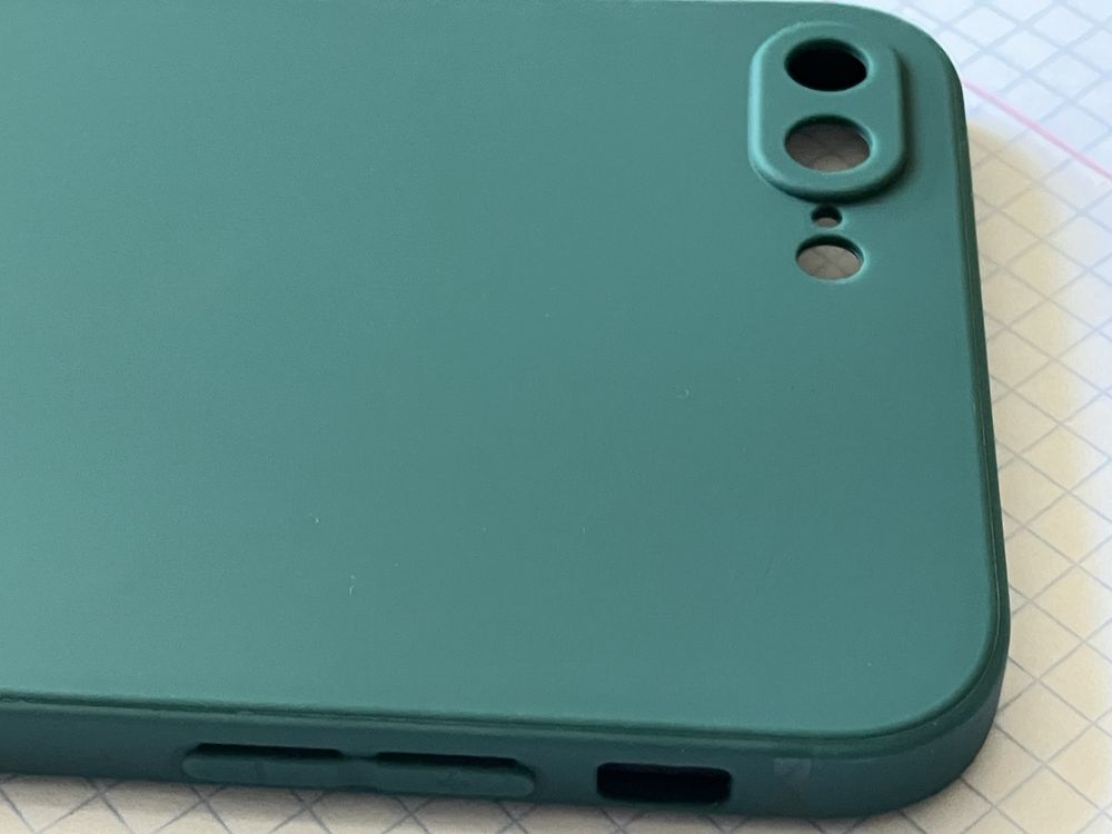 2 Nowe Case obudowy na iPhone 7P zielony/khaki