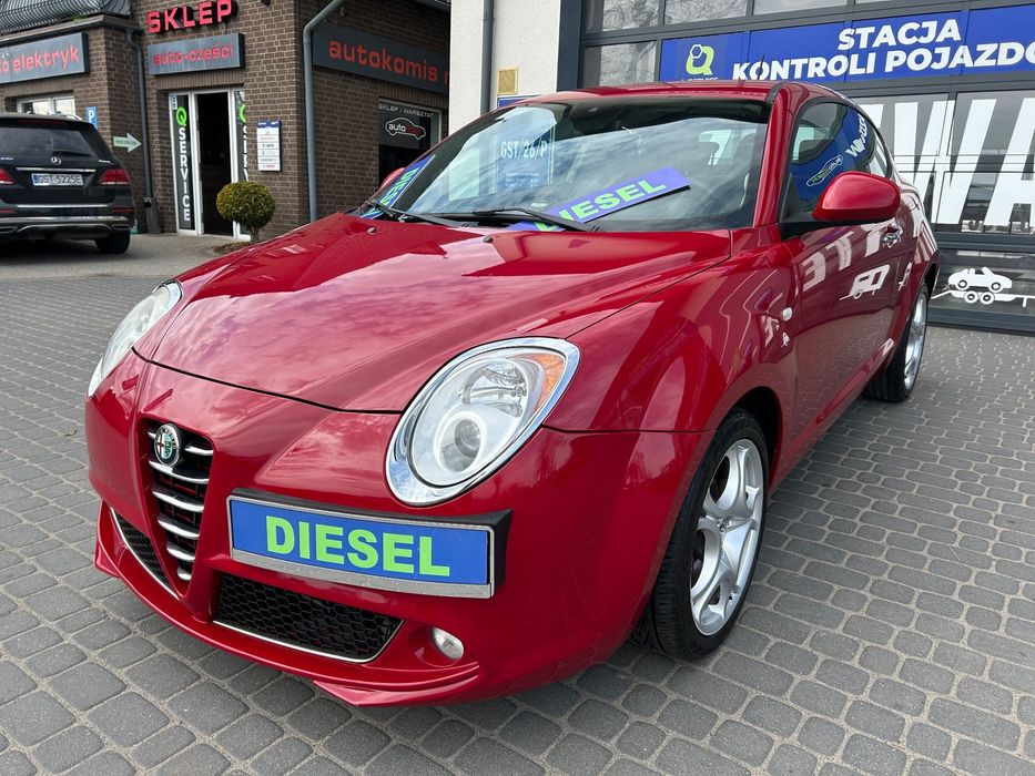Alfa Romeo Mito 1.3tdi 90km / Klimatronic / Serwis / Radio