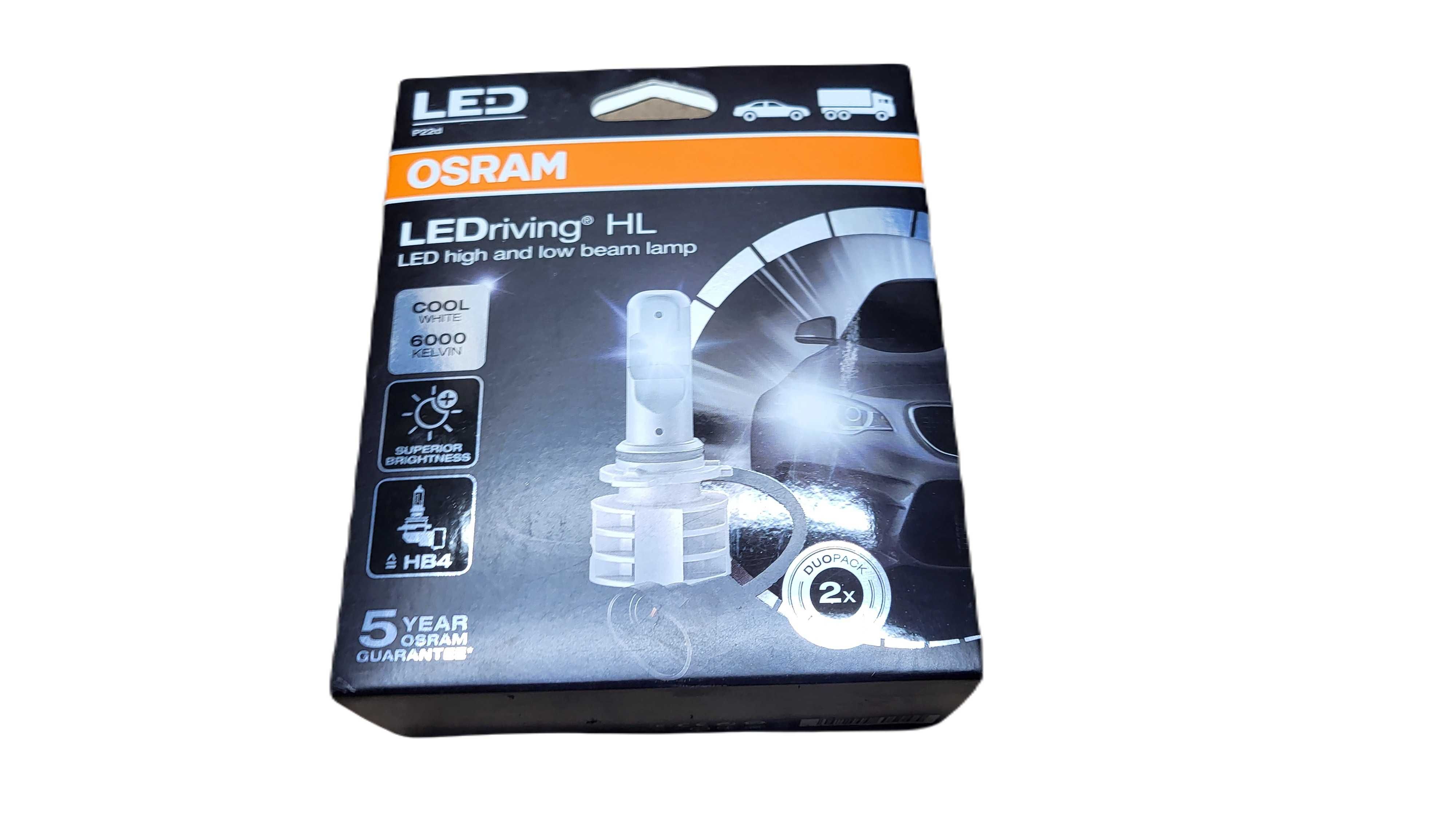 Żarówka żarówki LED Osram LEDriving HL HB4 14W 9736CW 6000K NOWE!