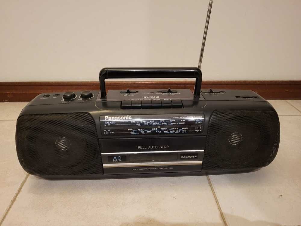 Panasonic RX-FS410 Stereo Am Fm Rádio Gravador Boombox