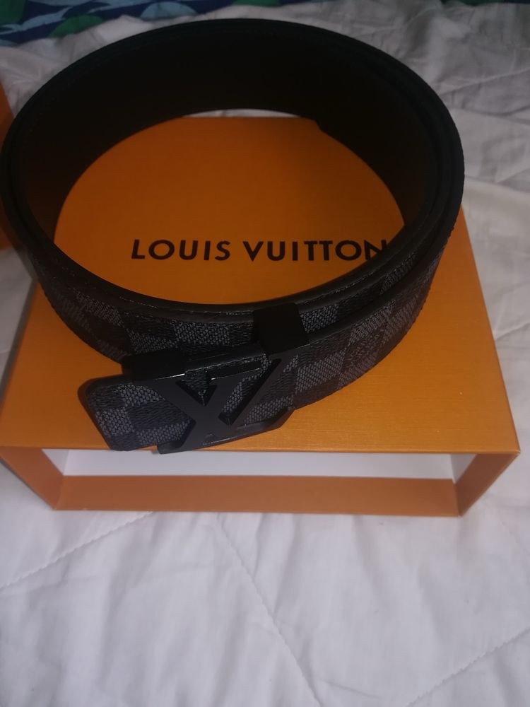 Pasek Louis Vuitton czarny