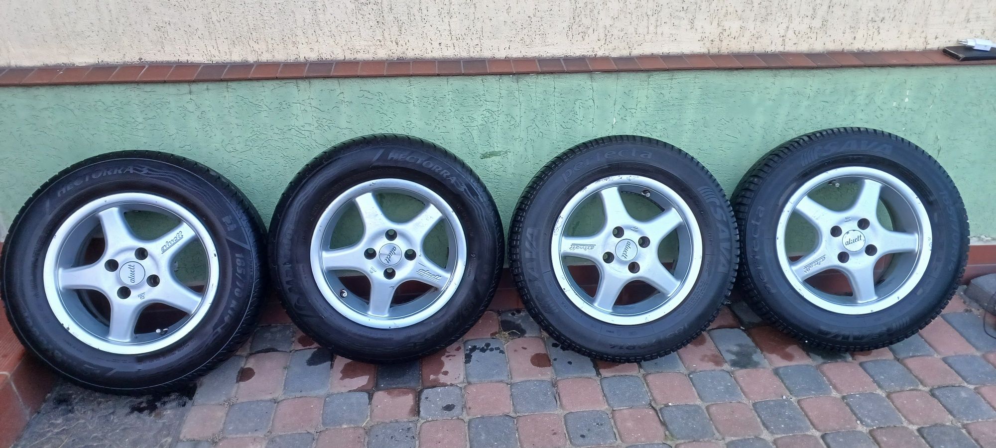 Alufelgi z oponami 185/ 70R14