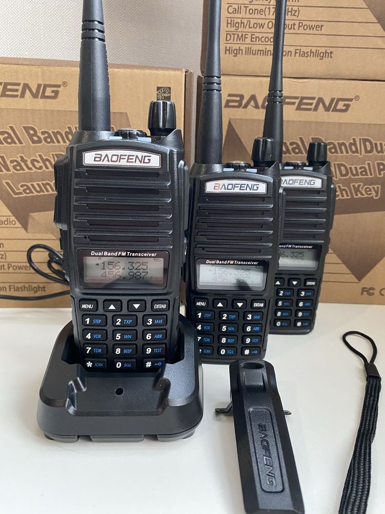 8w Рація Baofeng UV-82, Baofeng UV-10R,