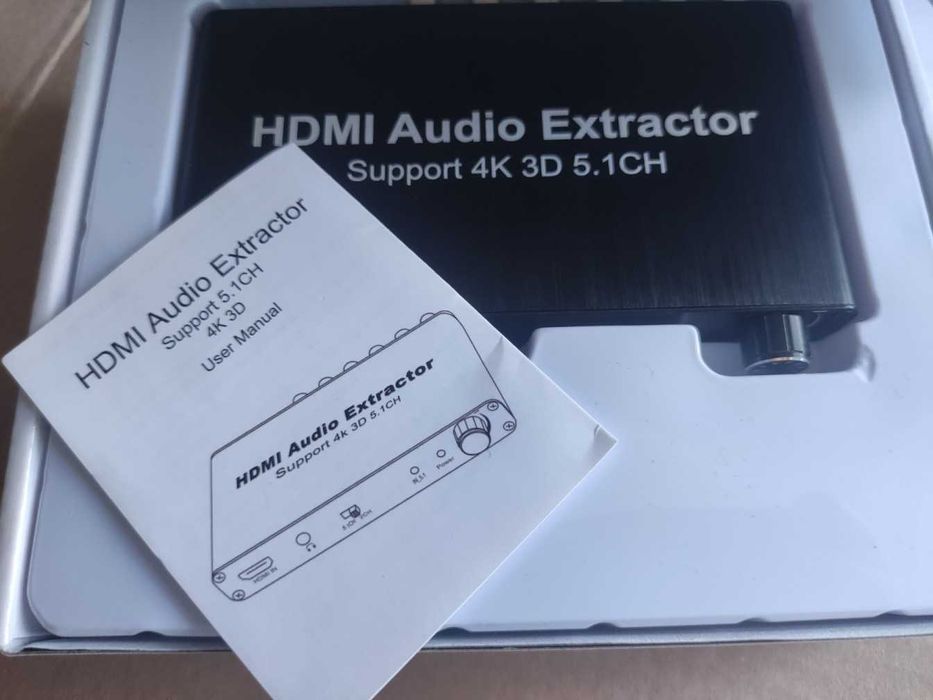 hdmi аудио экстрактор декодер audio extractor 5.1 ЦАП DAC ARC