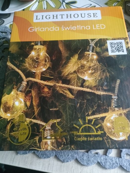 Girlanda świetlna LED na baterie