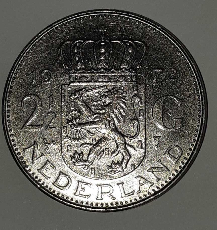 2 1/2 gulden 1972 Holandia moneta kolekcjonerska