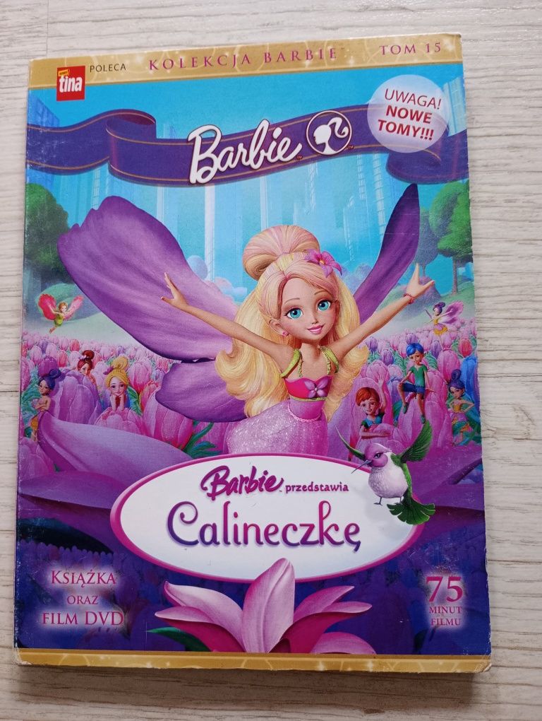 Barbie  przedstawia Calineczke Tom15 DVD