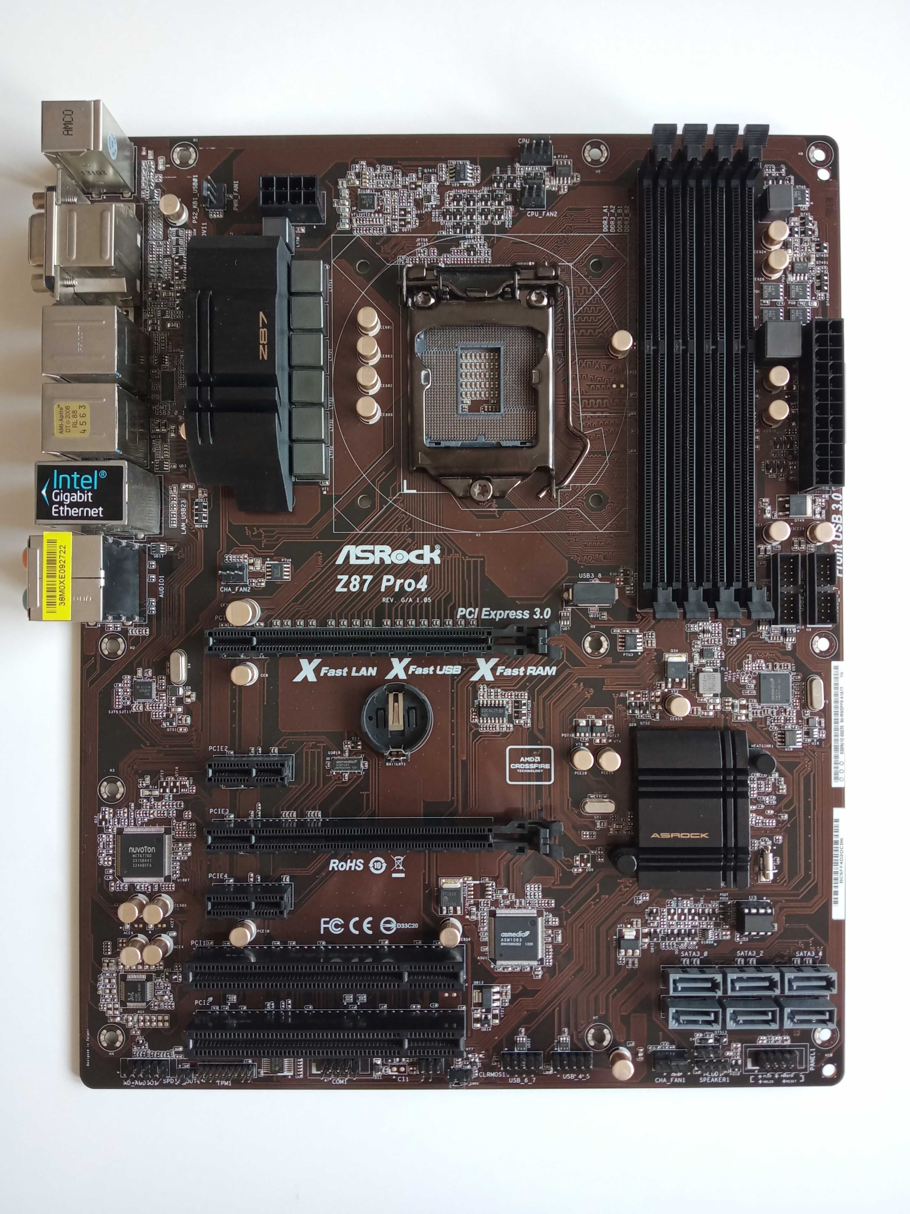Płyta główna ASRock Z87 Pro4, DDR 3, PCIe 3.0, USB 3.0, SATA III