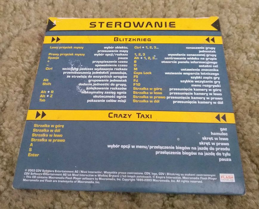 Blitzkrieg teraz wojna / Crazy Taxi najlepsza taryfa / Pc /PL/DB-/