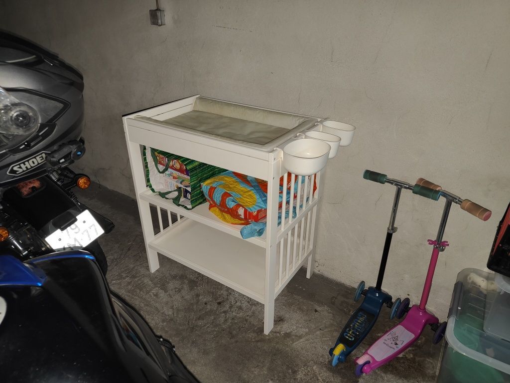 Muda fraldas para bebe