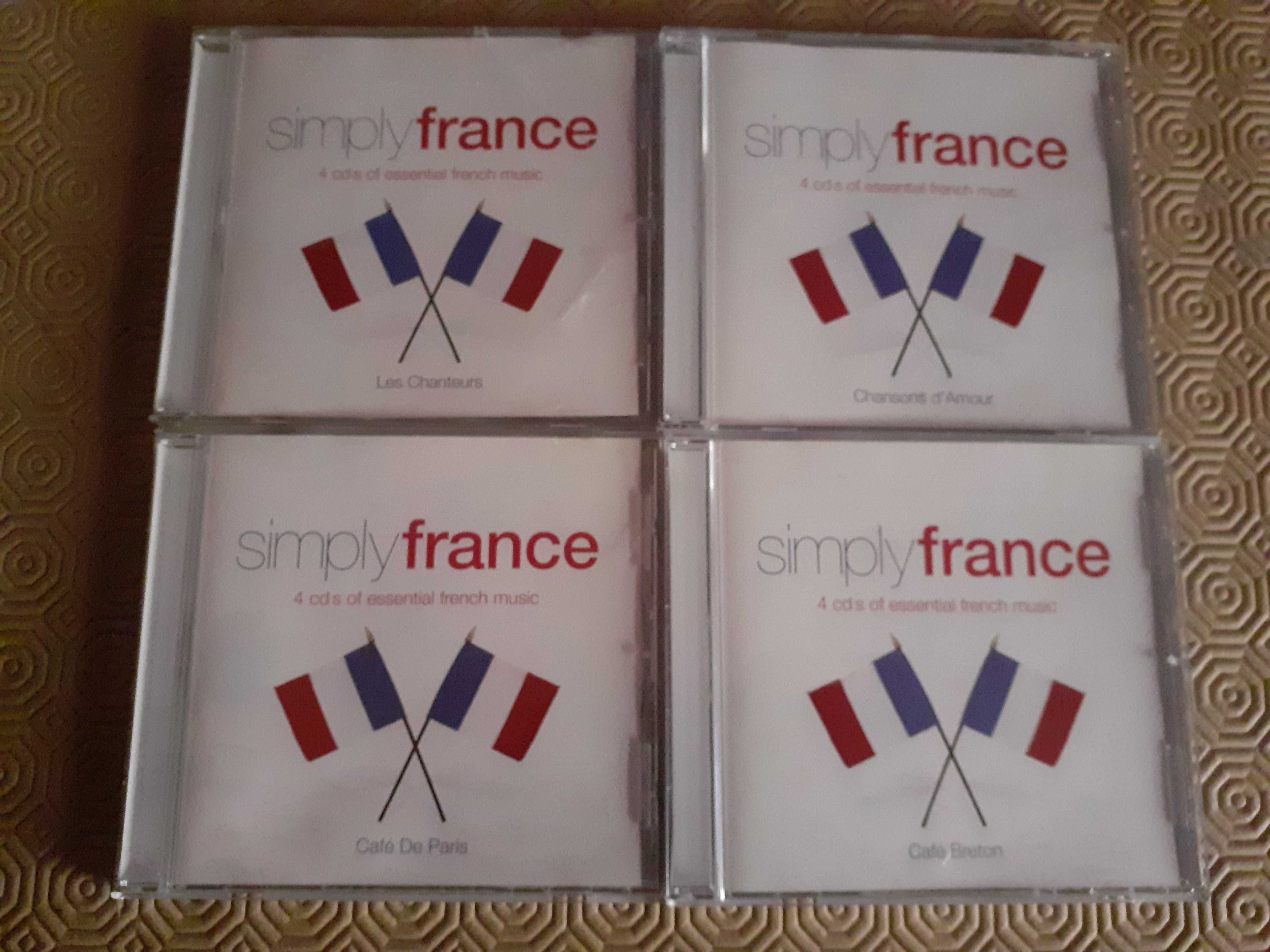 CD - Simply France (4 CDs) (ORIGINAL)