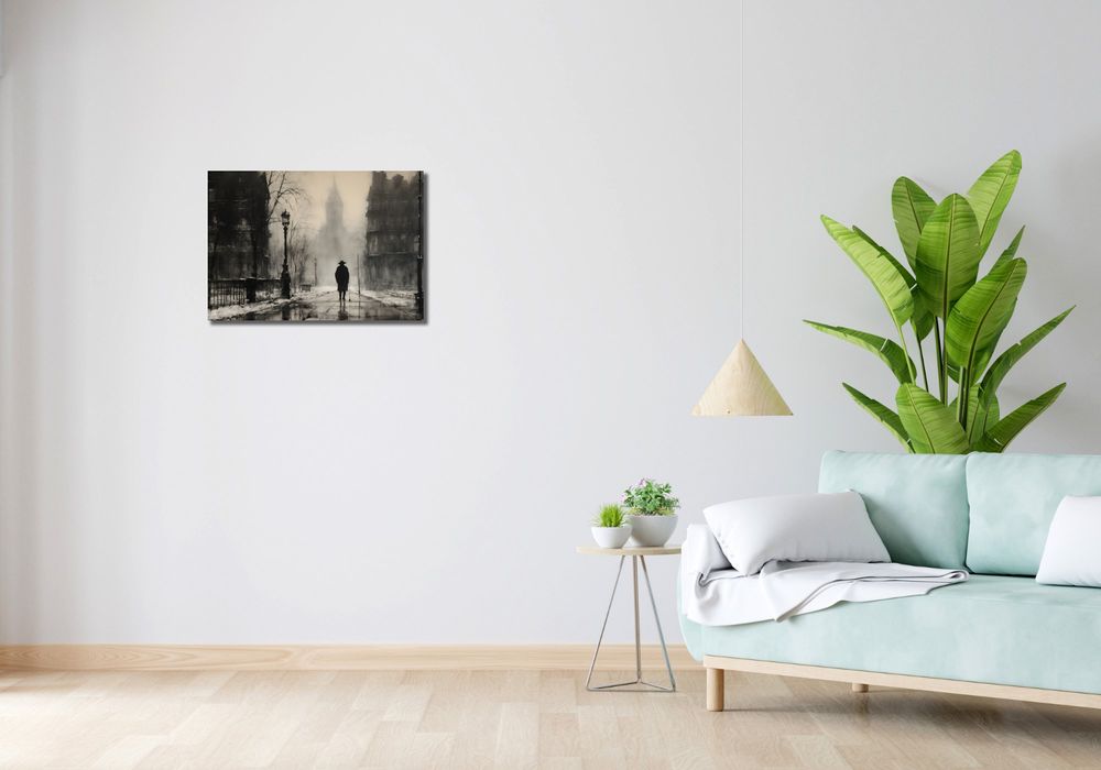 Obraz 60x40cm Mgła nad Londynem