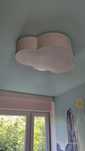 Lampa sufitowa chmurka 60x45x13 wraz z żarówkami