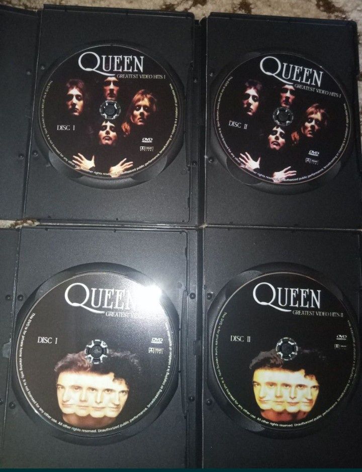 Продам кліпи на DVD гурту Queen