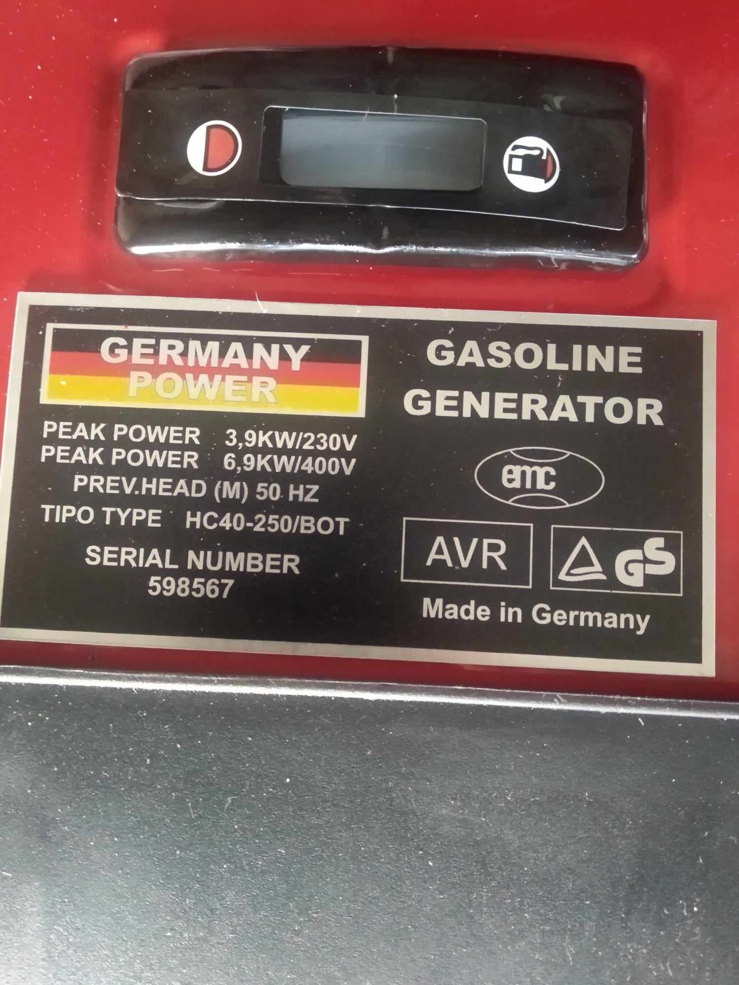 agregat prądotwórczy niemiecki 6,9 kw trzyfazowy jednofazowy avr