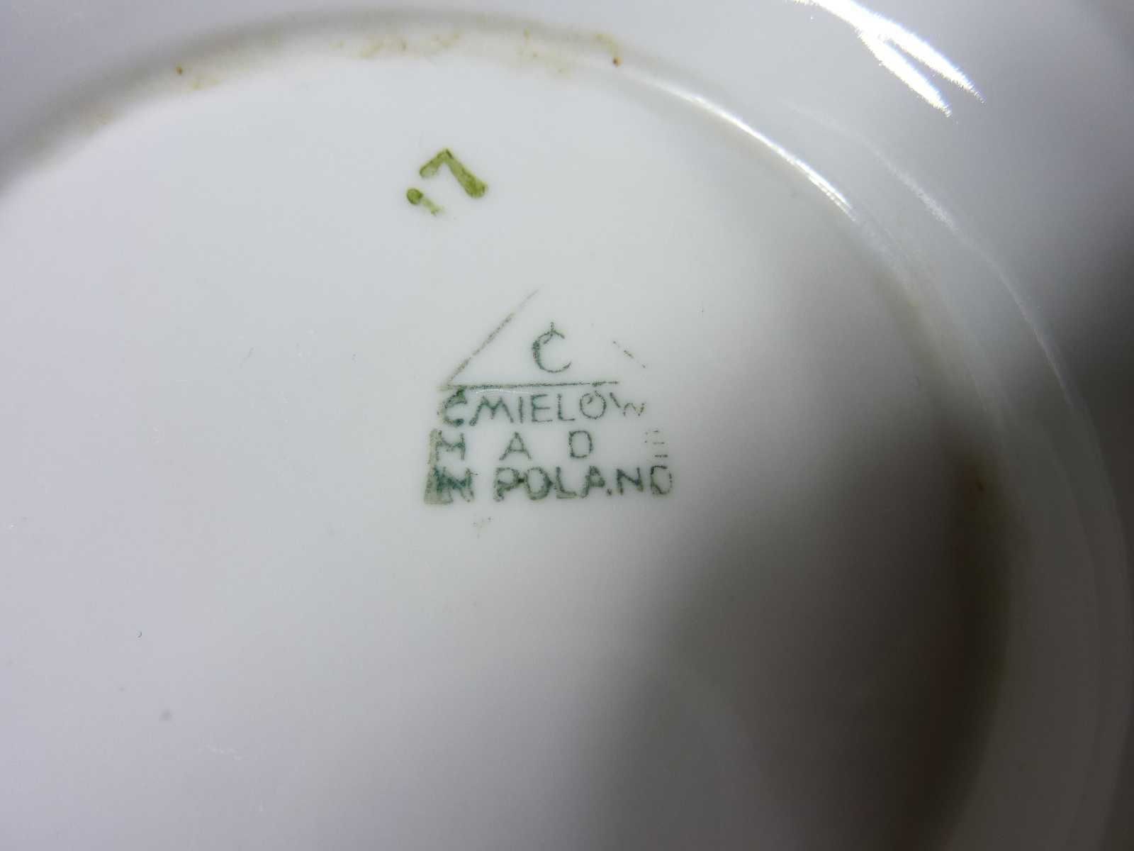 Pamiątki PRL Porcelanowa Sosjerka Ćmielów