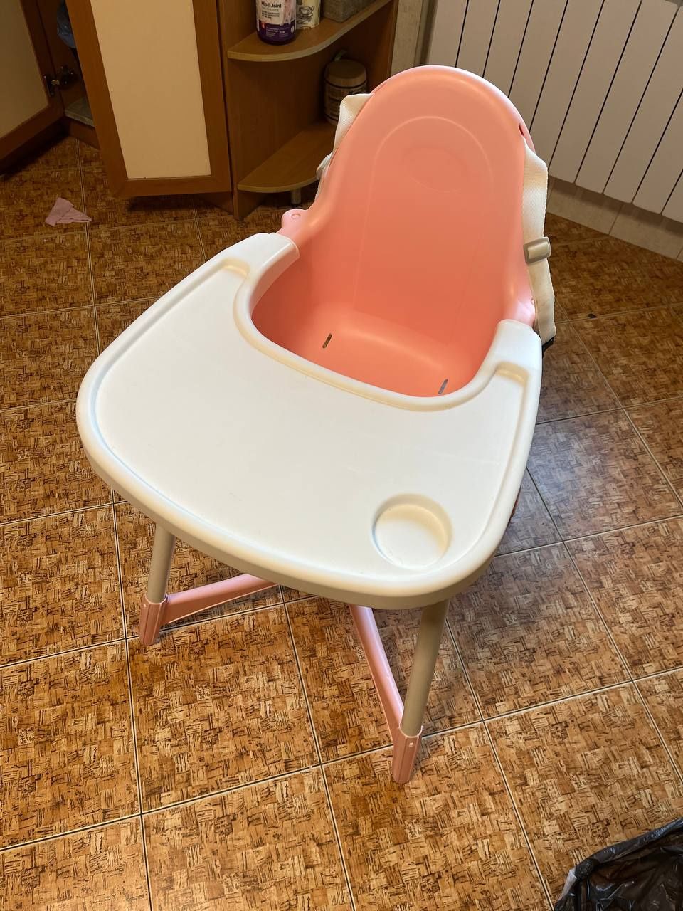 Стілець для годування Pilsan Practical Highchair 07-504 Рожевий