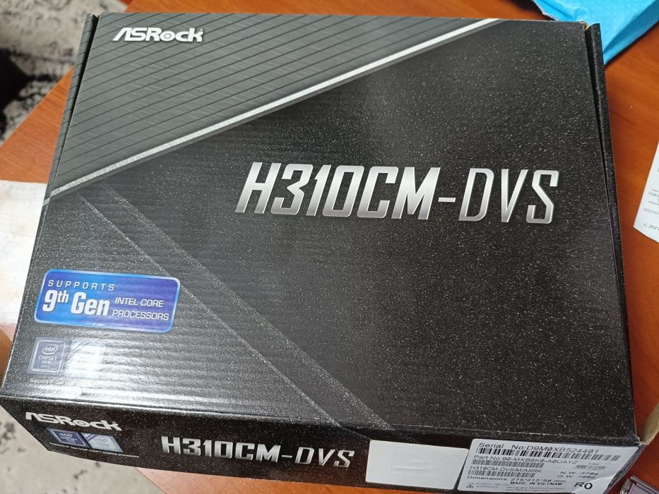 Мотиринская плата H310CM-DVS
