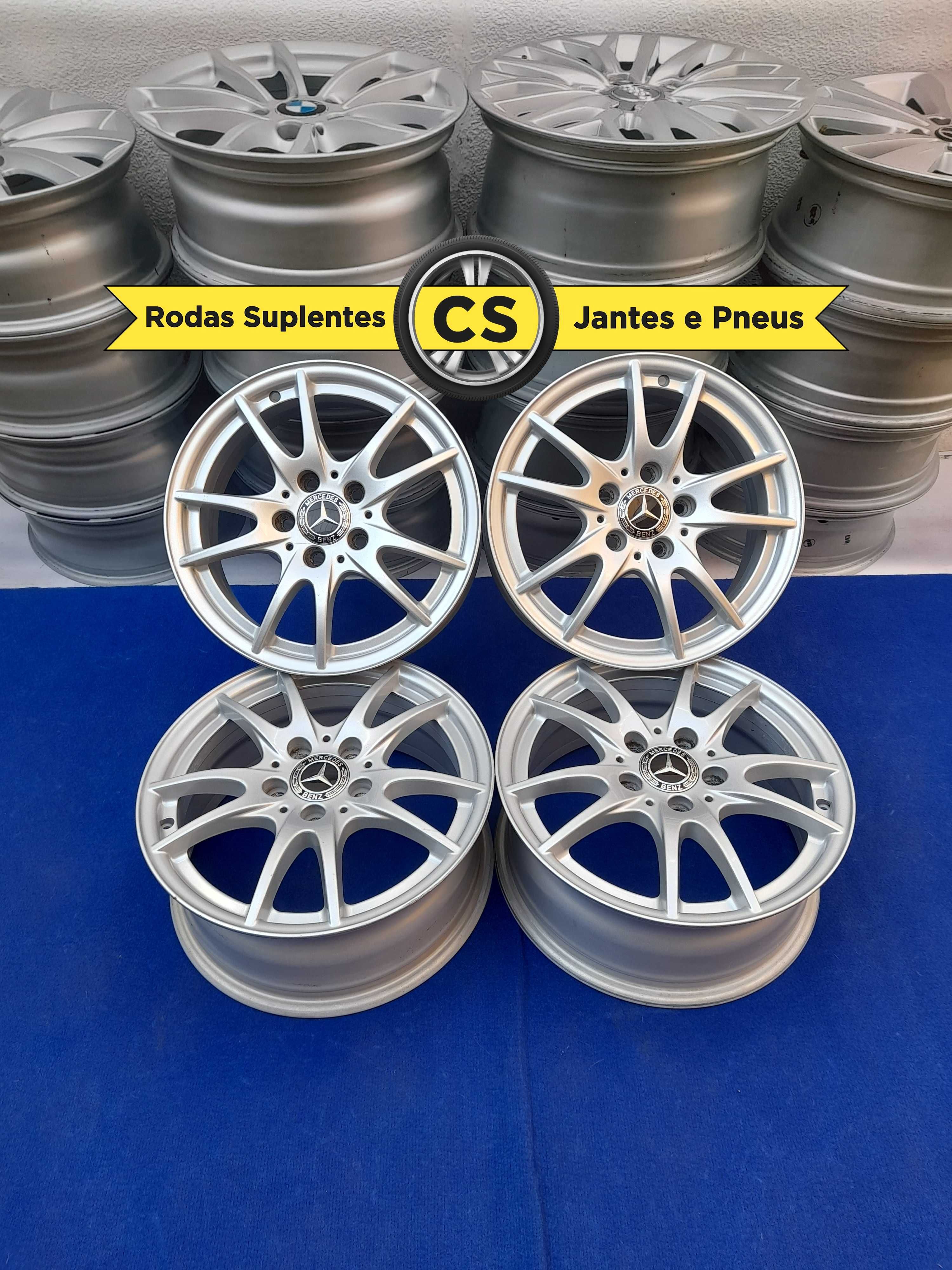 4 Jantes 16 5x112 VW Mercedes Classe A, B, C, CLA como novas