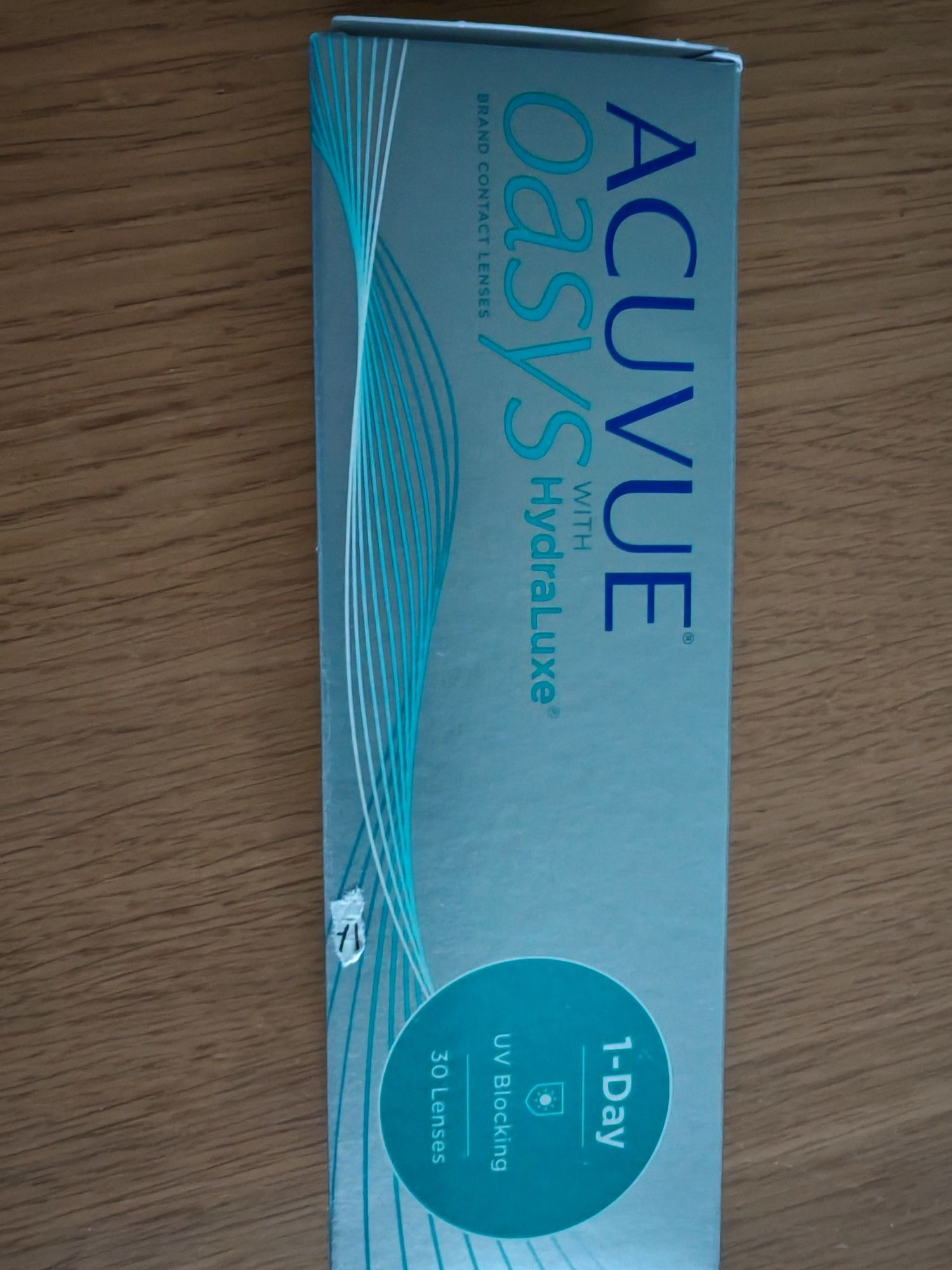 Soczewki jednodniowe ACUVUE OASYS 30szt - 1,25