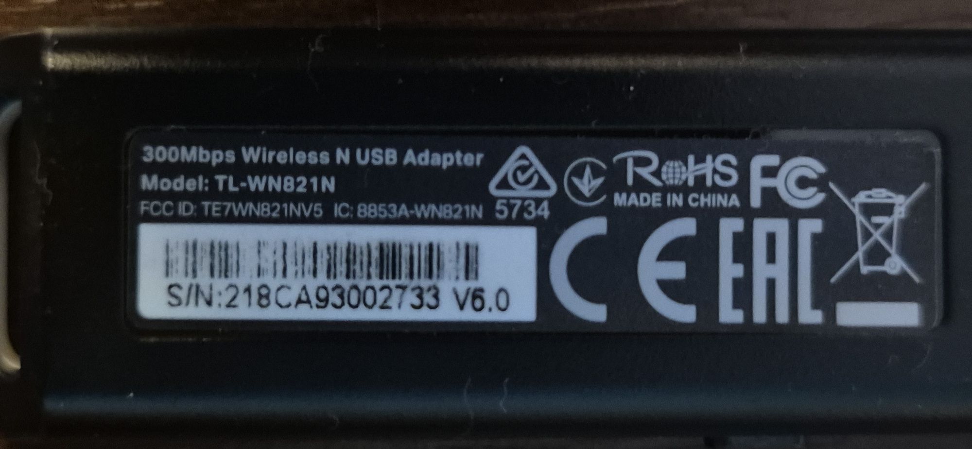 Karta wi fi TP-link TL-WN821N