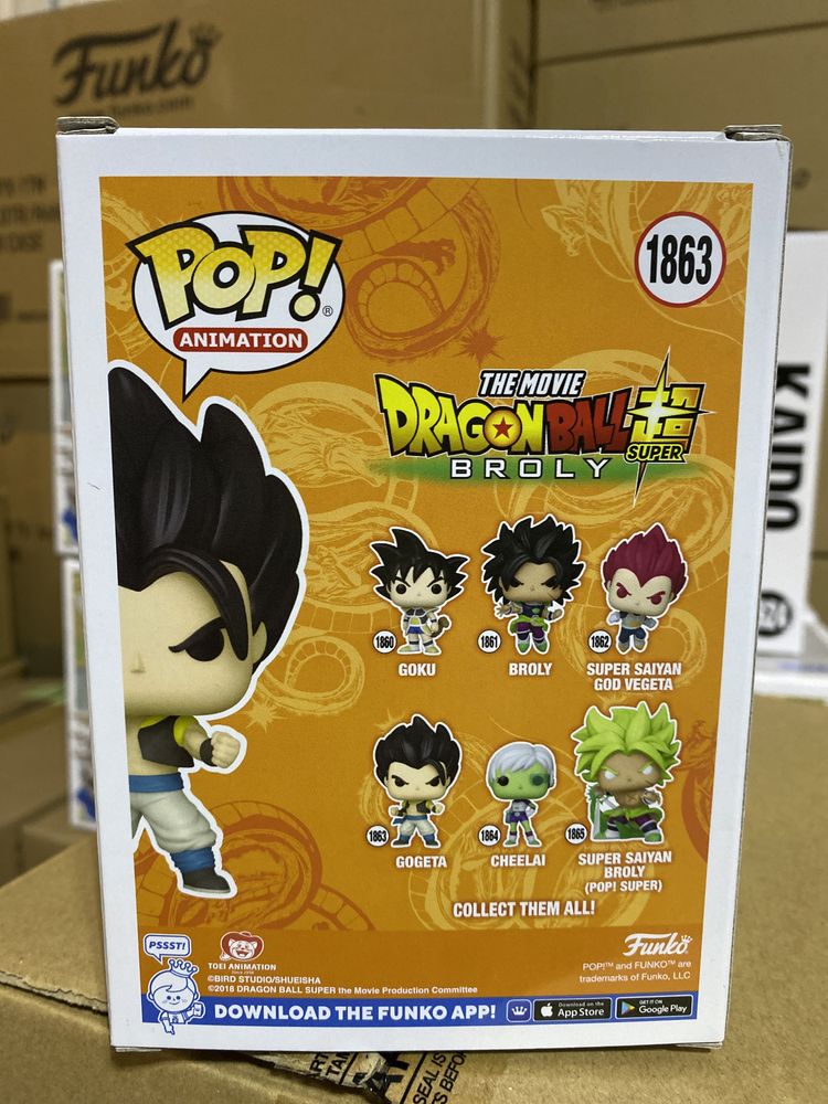Gogeta 1863 Dragon Ball Super Broly Funko Pop