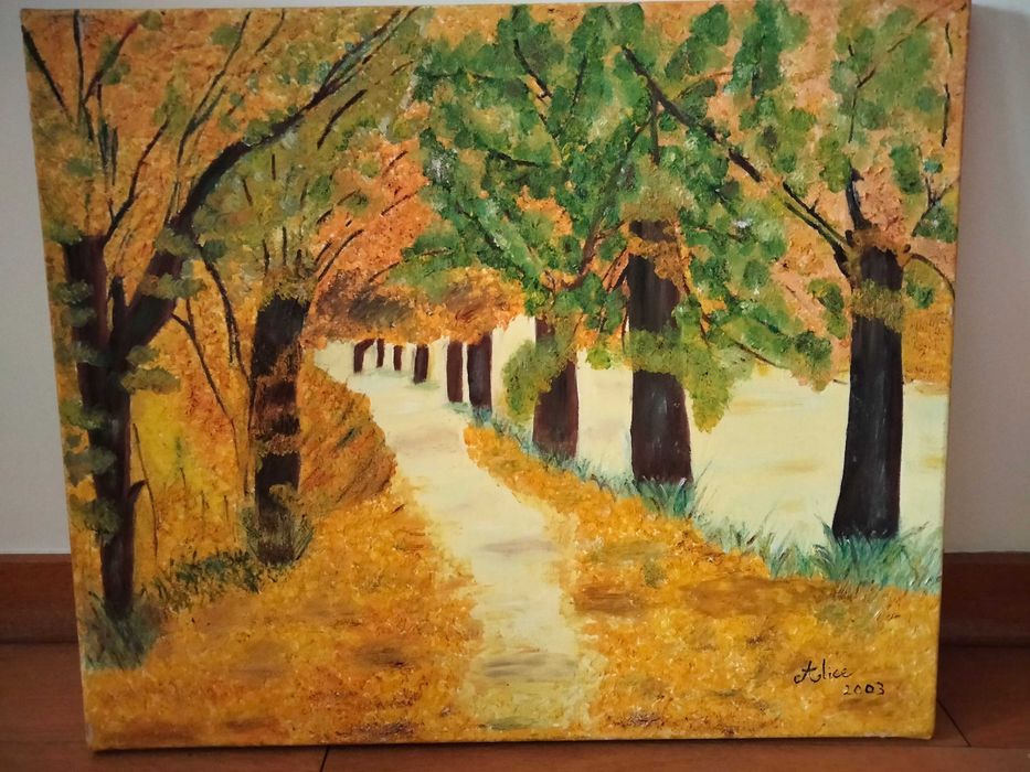 Tela pintada à mão