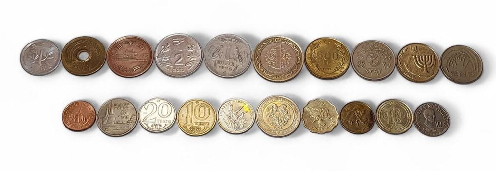 Набір монет Азії