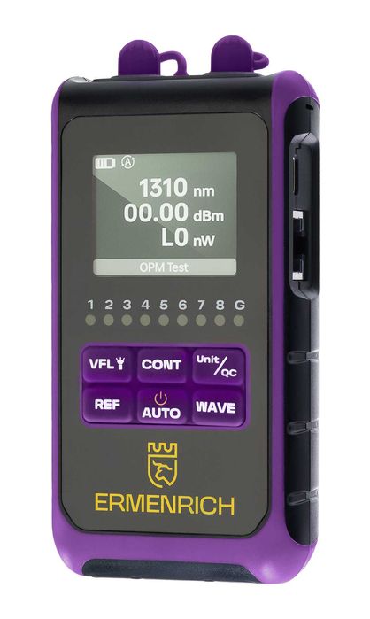 Uniwersalny miernik mocy optycznej Ermenrich NetGeeks NU25