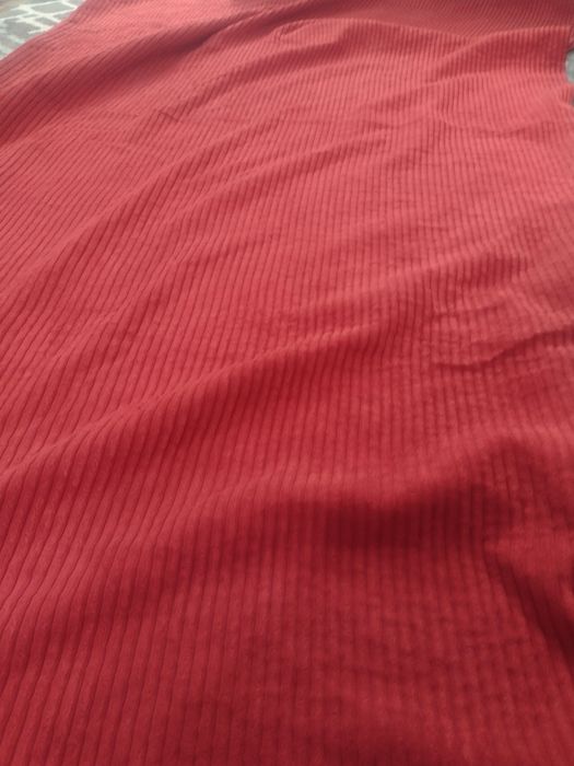 Плед шикарний червоний вельвет