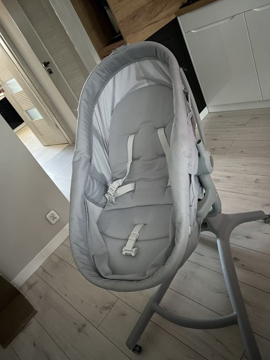 Kołyska Chicco Baby Hug Pro 5w1 „Earl Grey” + materac gratis