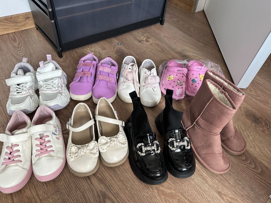 Туфлі білі шкіряні, взуття для школи,