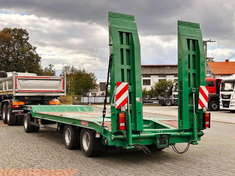 Langendorf NISKOPODWOZIOWA / NAJAZDY HYDRAULICZNE /  LAWETA /  3 osiowa / Spr. z Niemiec / Super Stan / 2012