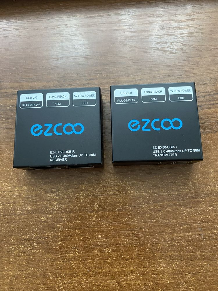 EZ-EX50-USB-T, R.  USB 2.0 480M/bps UP TO 50M. Transmitter. Receiver.