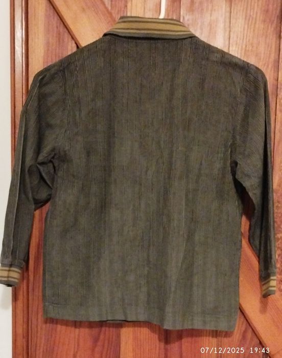 Camisa bombazine rapaz Tam 7/9 anos