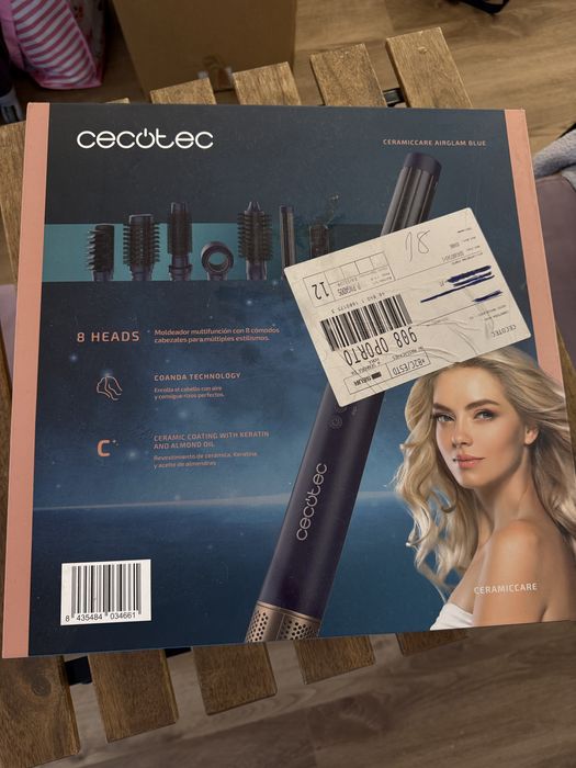 Cecotec airglam blue novo (apenas usado 1 vez)