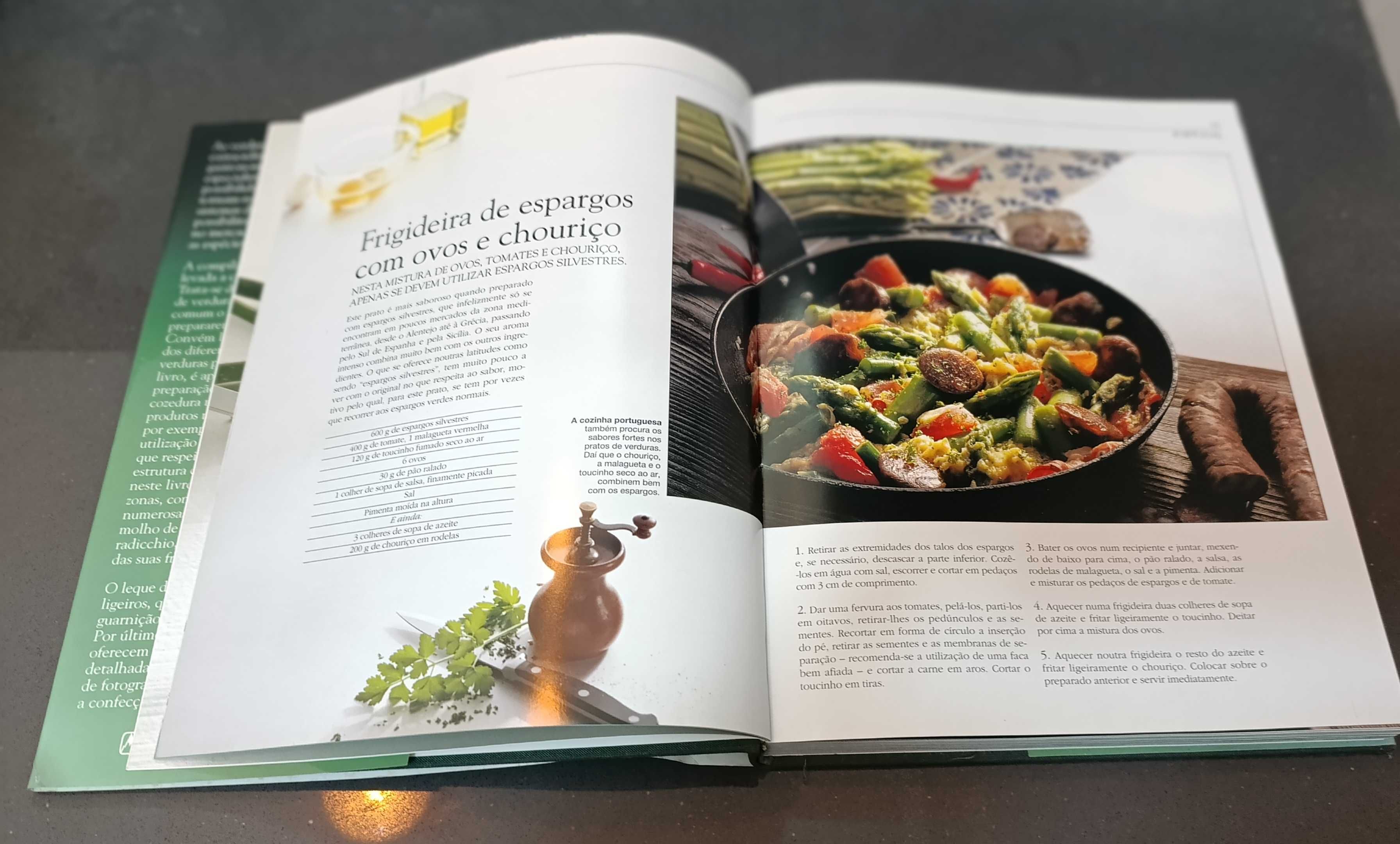 Livro "As 100 Receitas de Cozinha Mais Famosas do Mundo" - Legumes