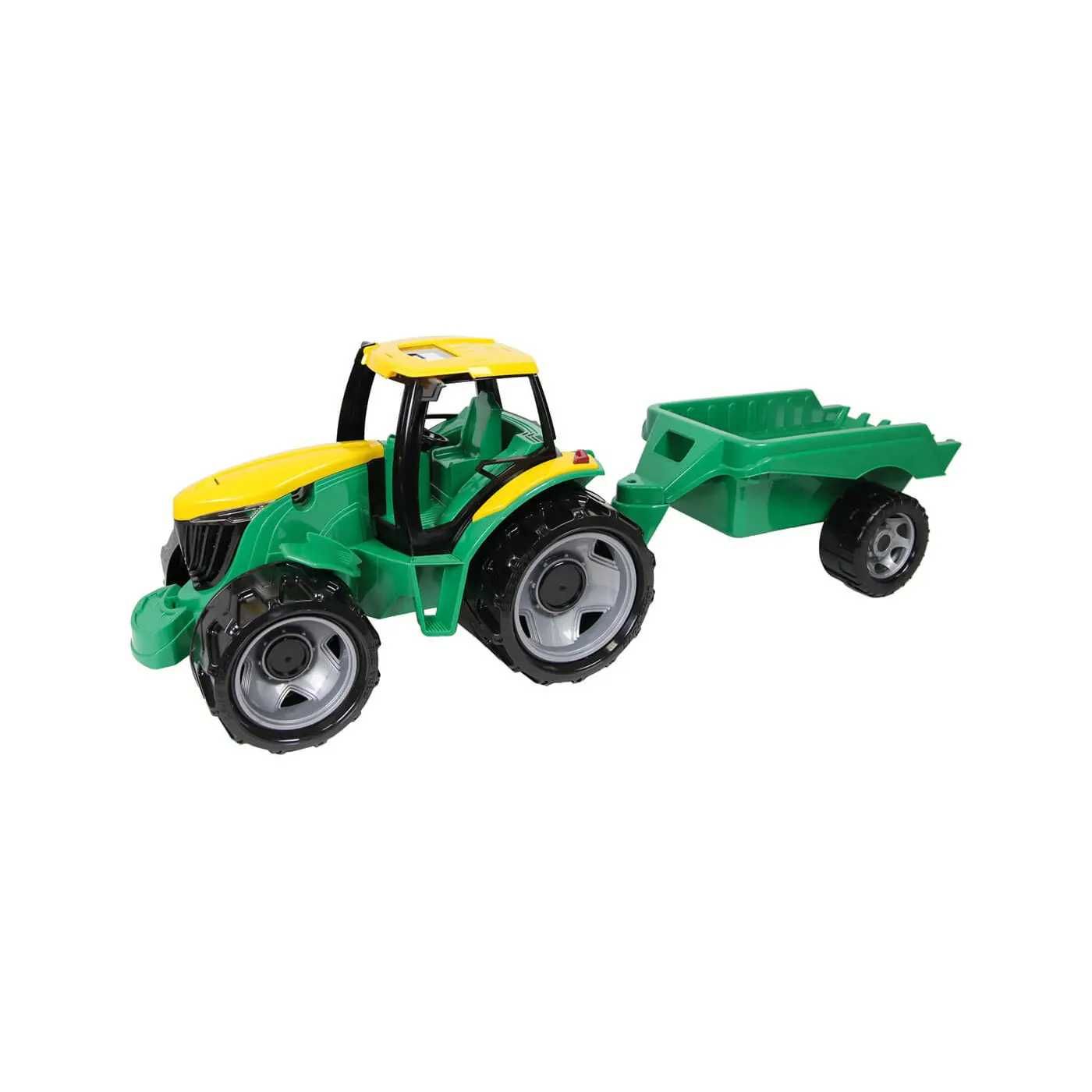 Traktor z przyczepą GIGANT 90 cm duży przyczepa odpinana LENA ciągnik