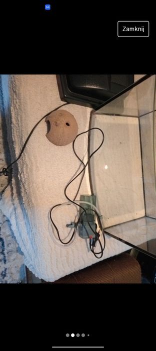 Akwarium 40L +pompka