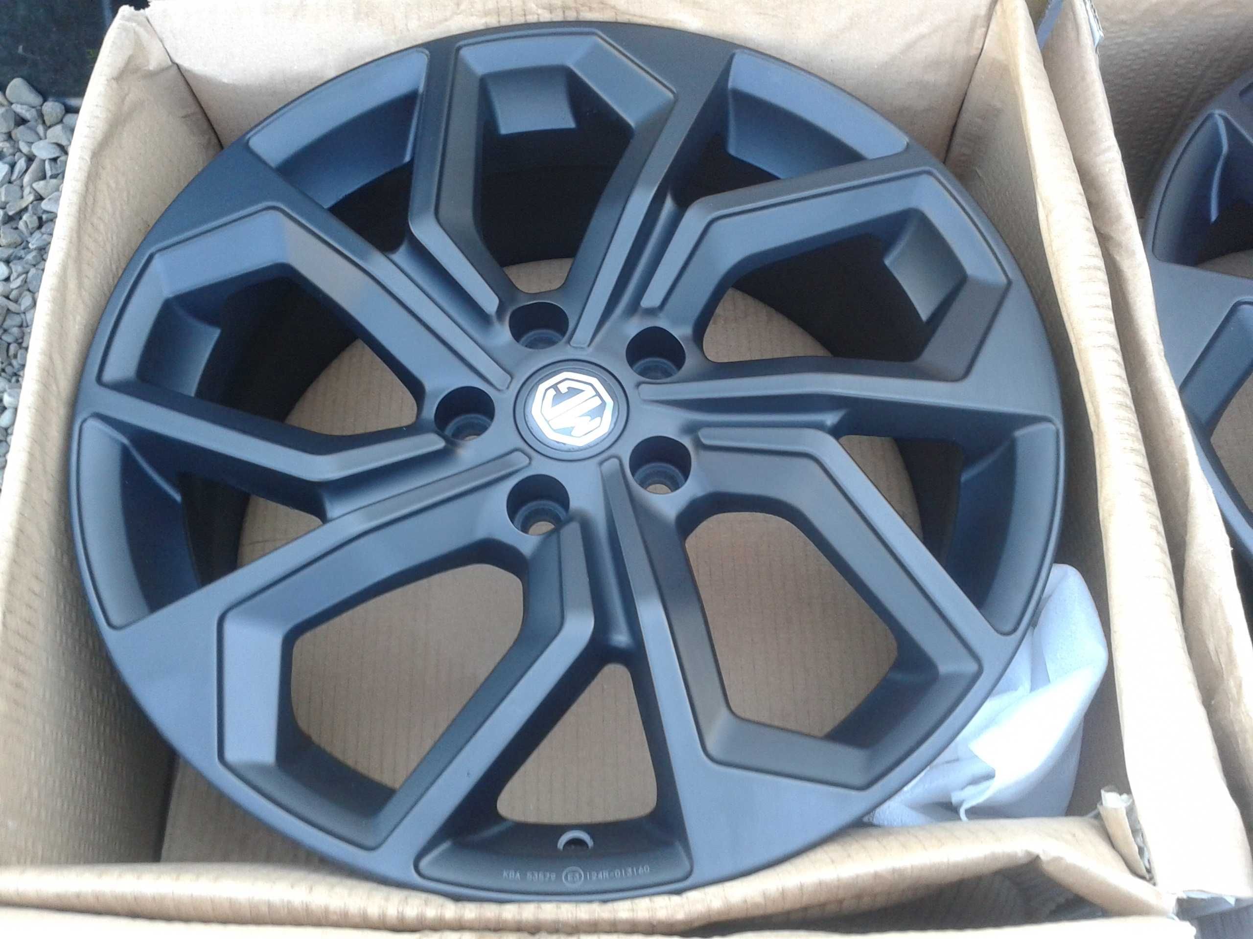 oryginal nowe r18 felgi audi a3 a4 a6 q2 q3 c6 b7 tt 5x112 czarny mat