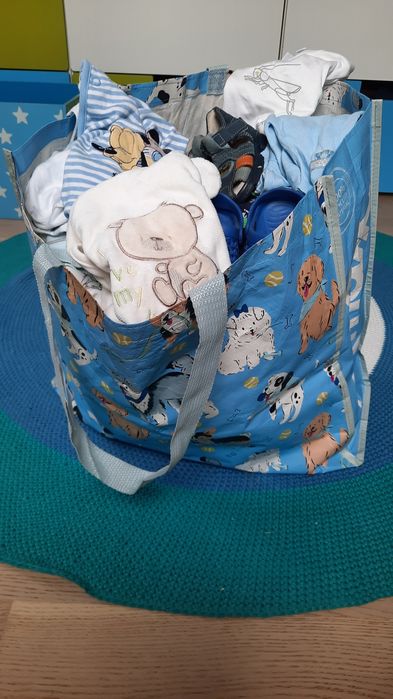 Pakka ubrań markowych r.62,68,chłopiec, Pop,Name it, Molo zestaw,jak n
