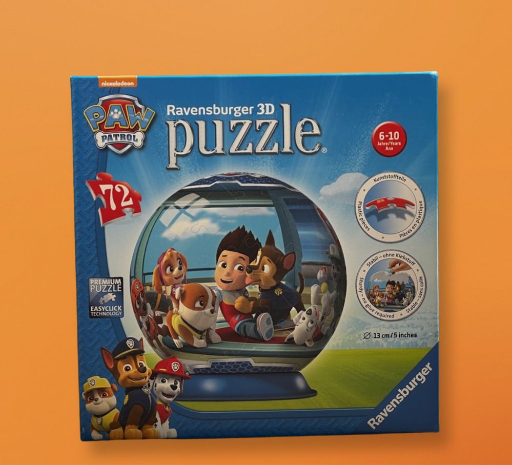 Puzzle globo patrulha pata